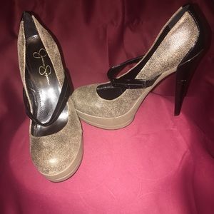 Jessica Simpson Mary Jane platform heels